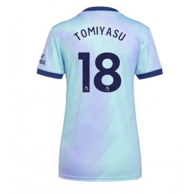 Dámské fotbalový oblečení Arsenal Takehiro Tomiyasu #18 Tretí košile 2024-25 Krátkým Rukávem